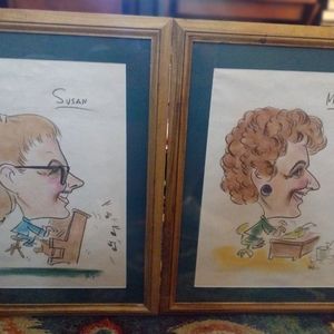 2 vintage fun portraits